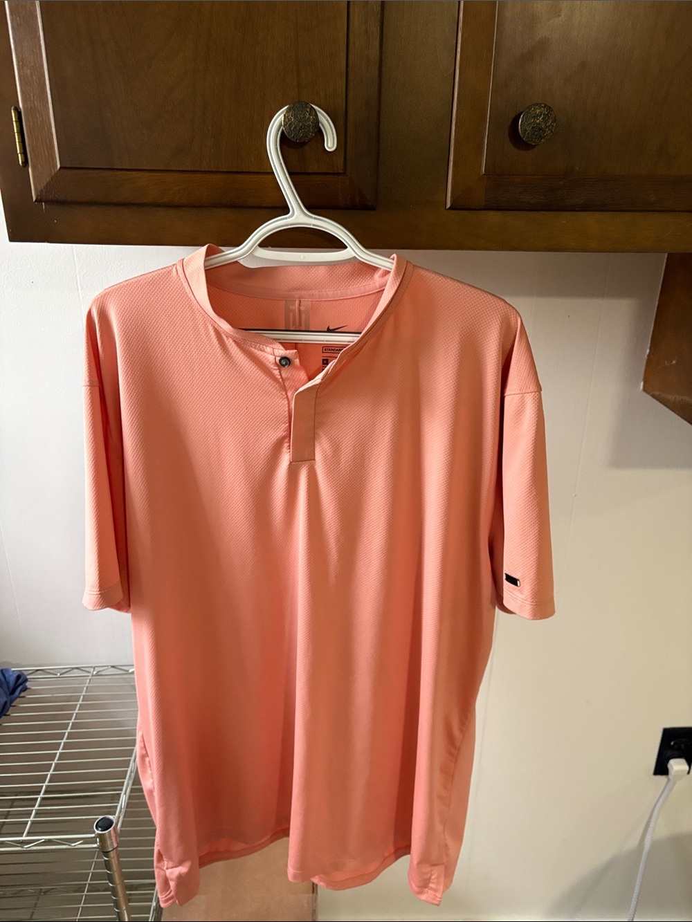 Nike Men’s XL Drifit blade collar Tiger Woods golf shirt